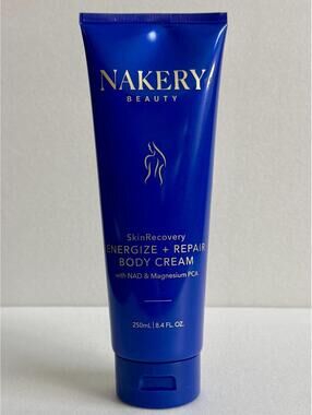 Nakery Beauty SkinRecovery Energize + Repair Body Cream with NAD & Magnesium PCA